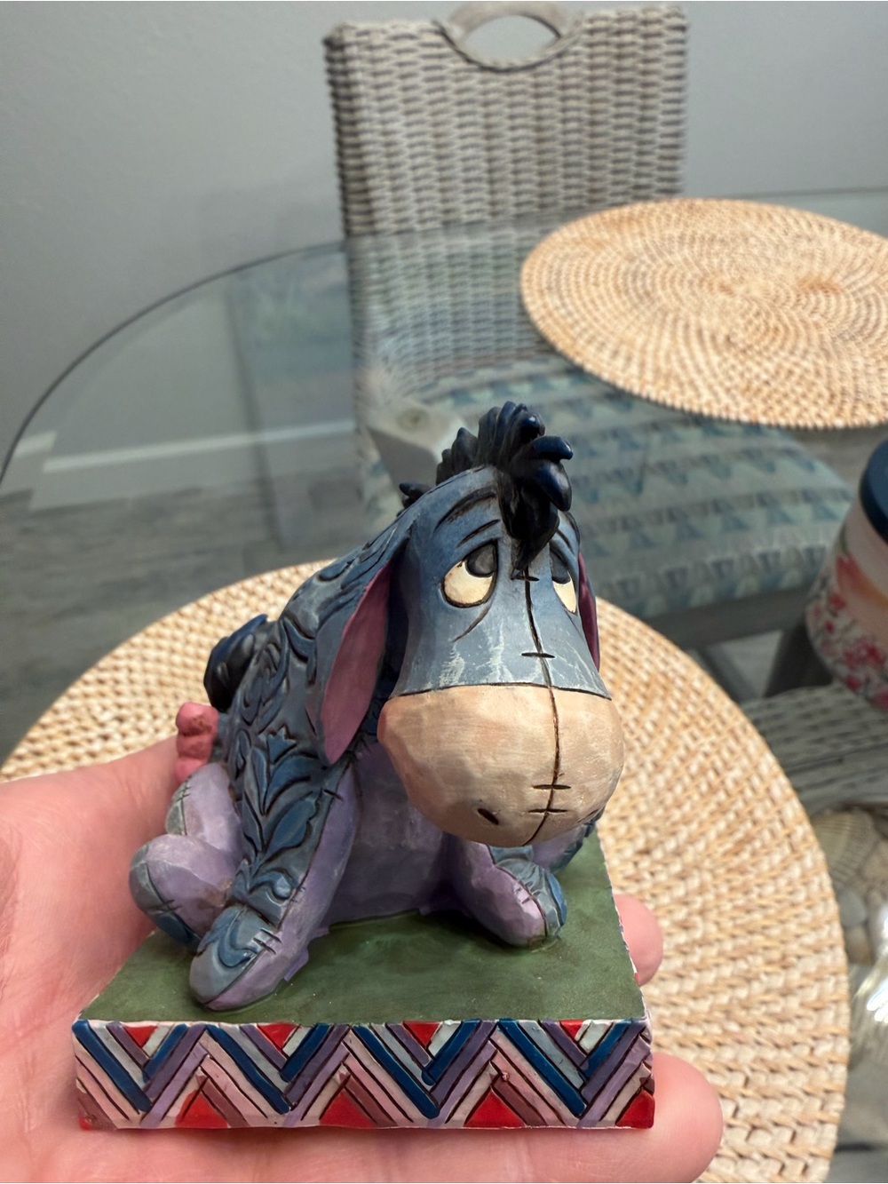 Jim Shore Disney Traditions Eeyore “True Blue Companion” Figurine